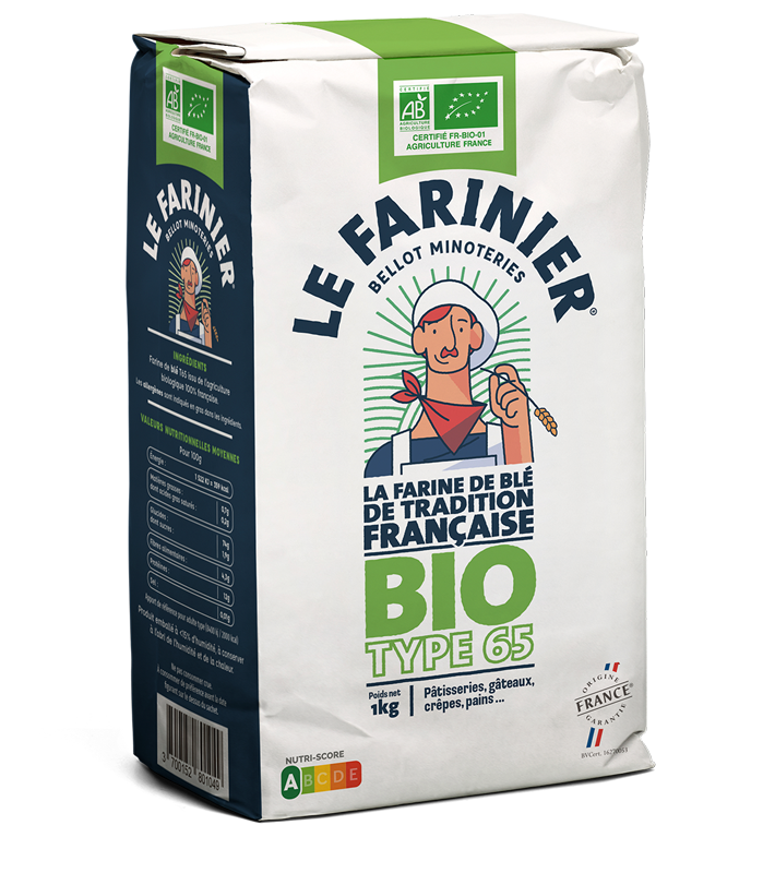 Farine Le Farinier Bio T65