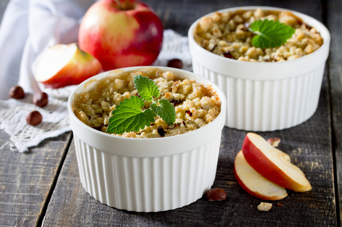 Crumble aux pommes